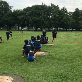 10色リレー バトン渡し③の画像