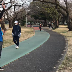 多摩湖練習ゴール⑩の画像