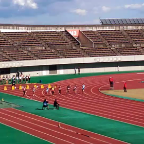 日清カップ6年女子100m①の画像