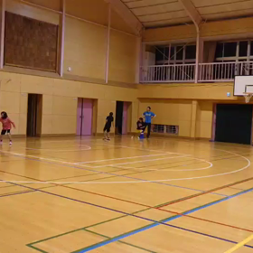 川越小練習 女子シャトルラン③の画像