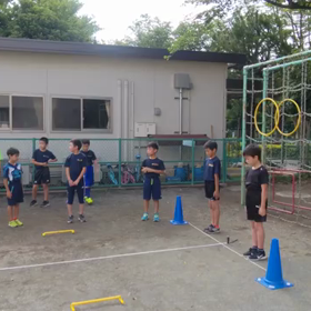 100m記録会(４年生スタート)②の画像