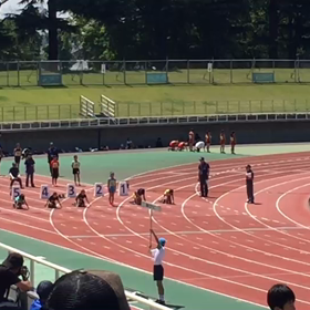 女子100ｍ予選 ③の画像