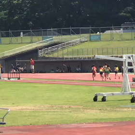 小学男子1000ｍ １組目ゴールシーンの画像
