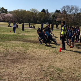 学年別インターバル ラスト１本③の画像