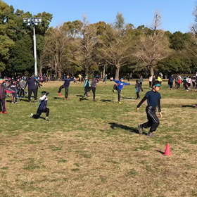 大股歩行⑦の画像