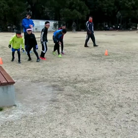 航空公園練習 400インターバル①の画像