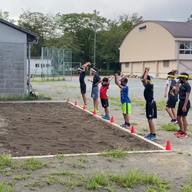 立ち幅跳び①の画像