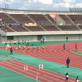 ６年男子100m予選①の画像