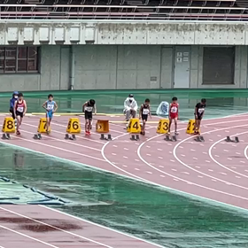 ５年男子100m決勝の画像