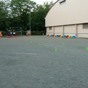 100m記録会(６年生 中間点)①の画像