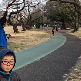 多摩湖練習ゴール⑫の画像