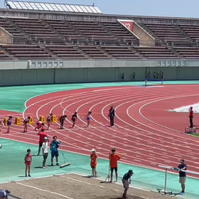 クラブ交流女子5年100m予選①の画像