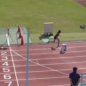女子4×100ｍリレー②の画像