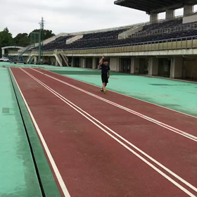 川越陸上競技場練習②の画像