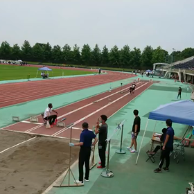 川越選手権走り幅跳び⑭の画像