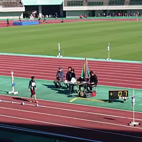 女子走り幅跳び予選④の画像