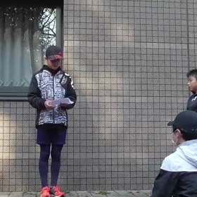 ７代目キャプテン(藤﨑怜くん)スピーチ(後半)の画像
