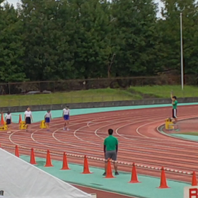 川越市民陸上 宮本愛加さん(６年女子100m)の画像