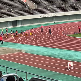 ５年男子100m予選①の画像