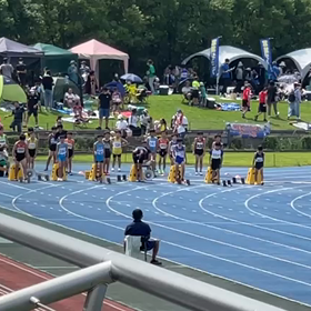チャレンジトライアル男子100m予選③の画像