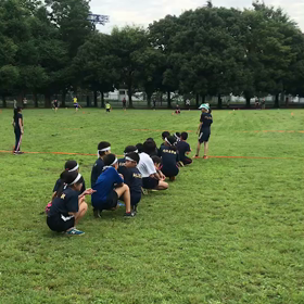 10色リレー バトン渡し⑤の画像