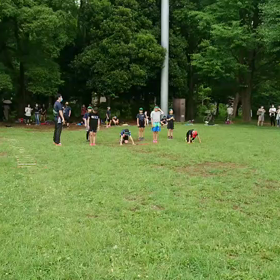 ダッシュ(緑チーム)①の画像