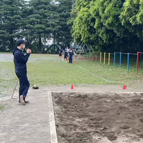 走り幅跳び練習⑭の画像