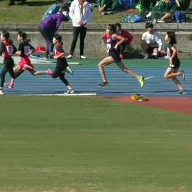 越谷カップ女子1000m １組目②の画像
