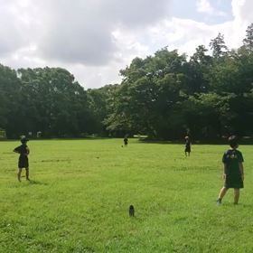 ジャベリックボール投げ練習①の画像
