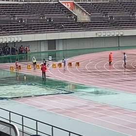 ５年男子100m予選①の画像