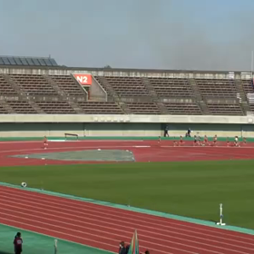 ６年女子1000m第３組②の画像