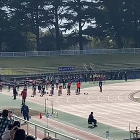 ６年男子100m③の画像