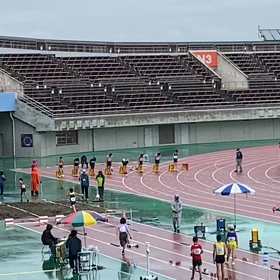 男子６年100m予選①の画像
