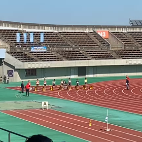 クラブ交流６年男子100m予選②の画像