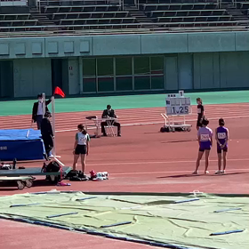 女子共通走り高跳び(125㎝)の画像