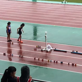 女子走り幅跳び 田中さん②の画像