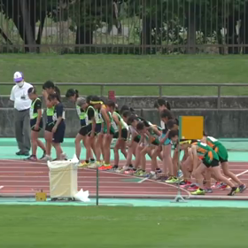 女子1000m スタートの画像