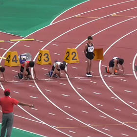 ５年男子100m予選 (小野寺くん)の画像
