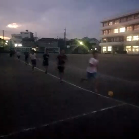 川越小 1500m練習③の画像