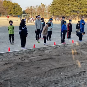 2月4日　立ち幅跳び⑤の画像