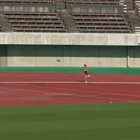 ６年女子1000m 阿部友奏さん入賞の画像