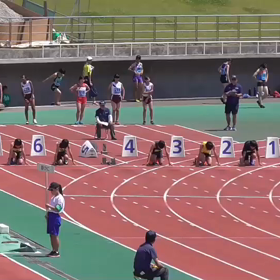 小学男子100ｍ決勝の画像