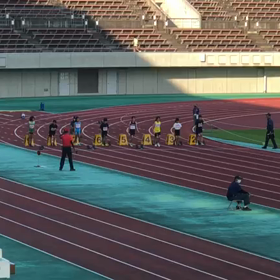 クラブ交流 女子80m決勝の画像
