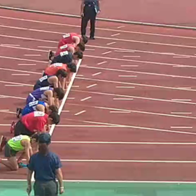 クラブ交流５年男子100m予選⑨の画像