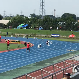 男子4×100ｍリレーの画像