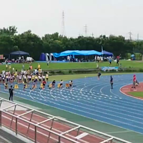 女子100ｍ 16組目の画像