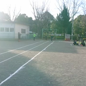 Bグループ(100m走)スタート付近④の画像