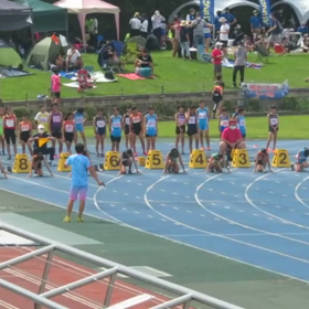 チャレンジトライアル女子100m予選⑧の画像