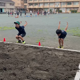 7/1　走り幅跳び練習①の画像