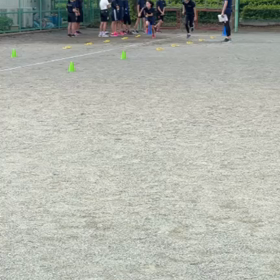 100m記録会(６年生 スタート付近)⑧の画像